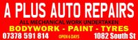 A Plus Auto Repairs Logo