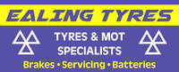 Ealing Tyres Servicing & MOT Logo