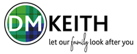D. M. Keith Suzuki & Nissan Keighley Logo